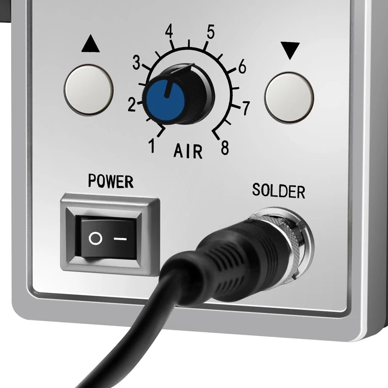 Hot Air Gun 858D BGA Rework Solder Station Heat Gun 220V 700W Hair Dryer For Soldering SMD SMT Welding Repair Tool