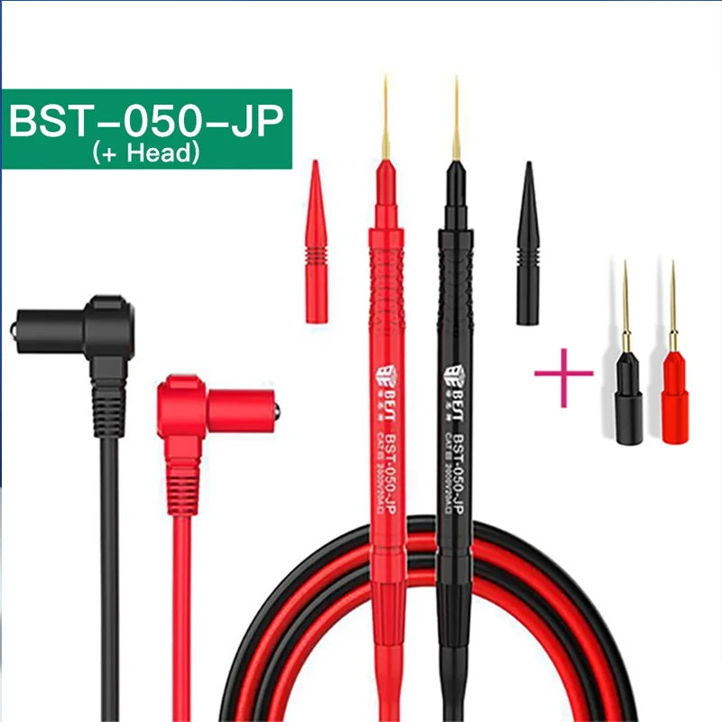 BST 050 JP multímetro de superconducción, sonda para multímetro Digital, voltaje de corriente, prueba de punta de aguja, Cable de plomo, pluma, herramientas de Cable