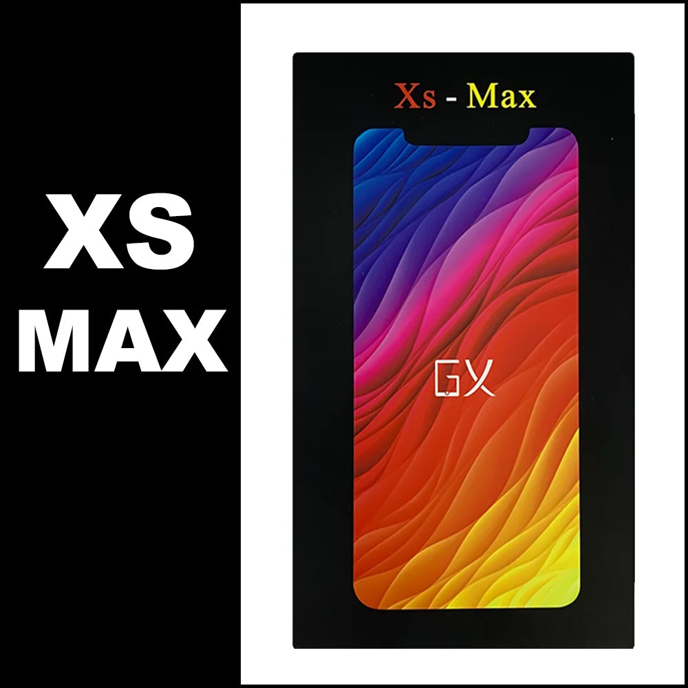 GX AMOLED For iPhone XS Display XSMAX XR 11 OLED Best GX Hard OLED For iPhone X LCD Screen AMOLED Digitizer Assembly Replacement