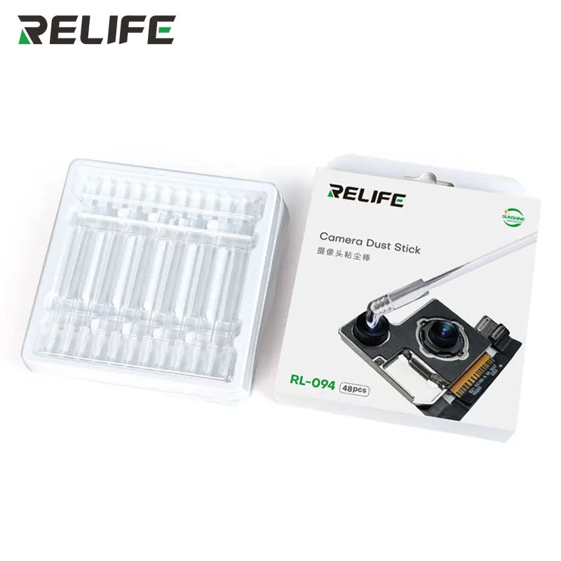 RELIFE RL-094 48PCS Camera Lens Cleaner Stick Synthetic Resin Gel Stick for Mobile Phone Camera Lens All-round Safe Cleaning Too