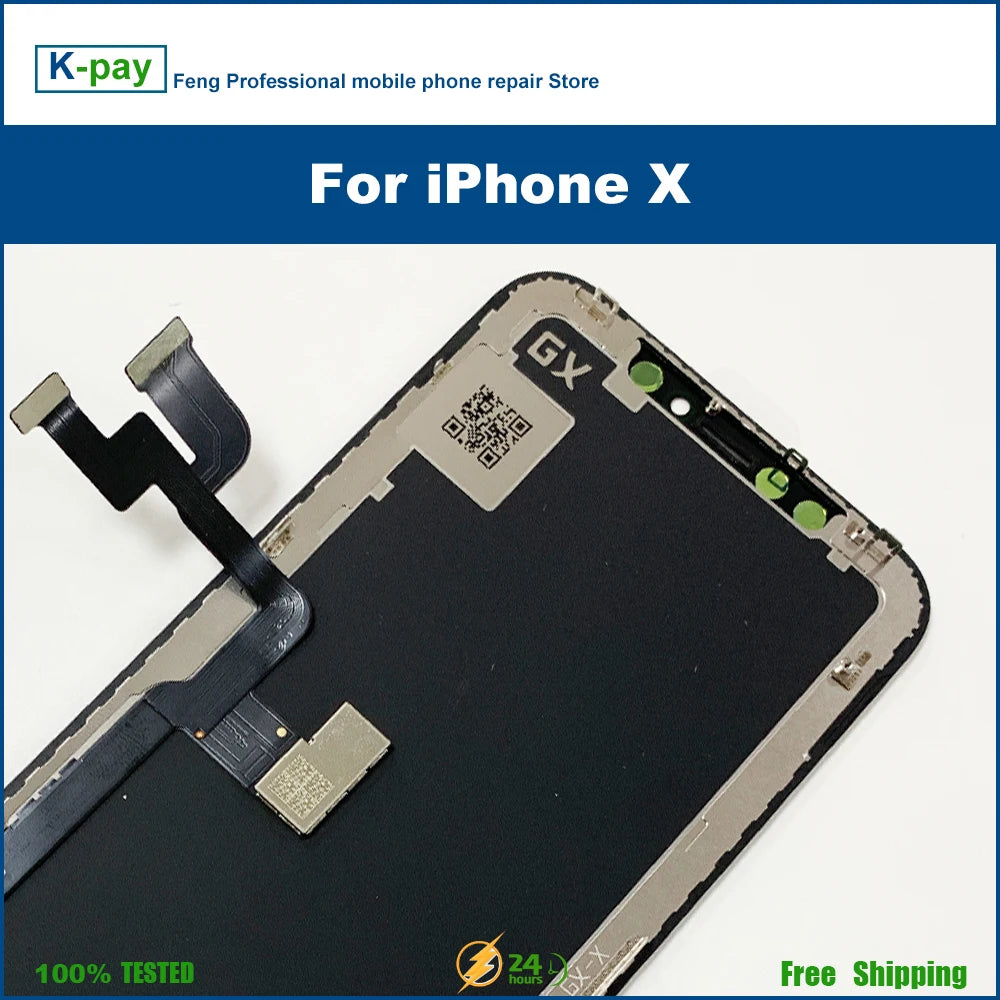 GX AMOLED For iPhone XS Display XSMAX XR 11 OLED Best GX Hard OLED For iPhone X LCD Screen AMOLED Digitizer Assembly Replacement