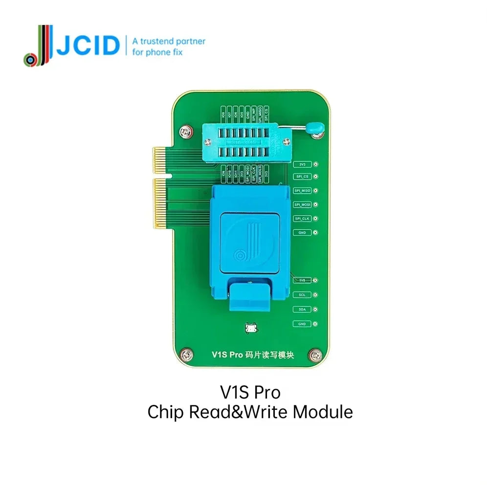 Programador JC V1S PRO BGA315 BGA110 BGA70 para iphone X-15PM iPad DFU pantalla púrpura sin desmontaje desvinculación WiFi lectura escritura SN