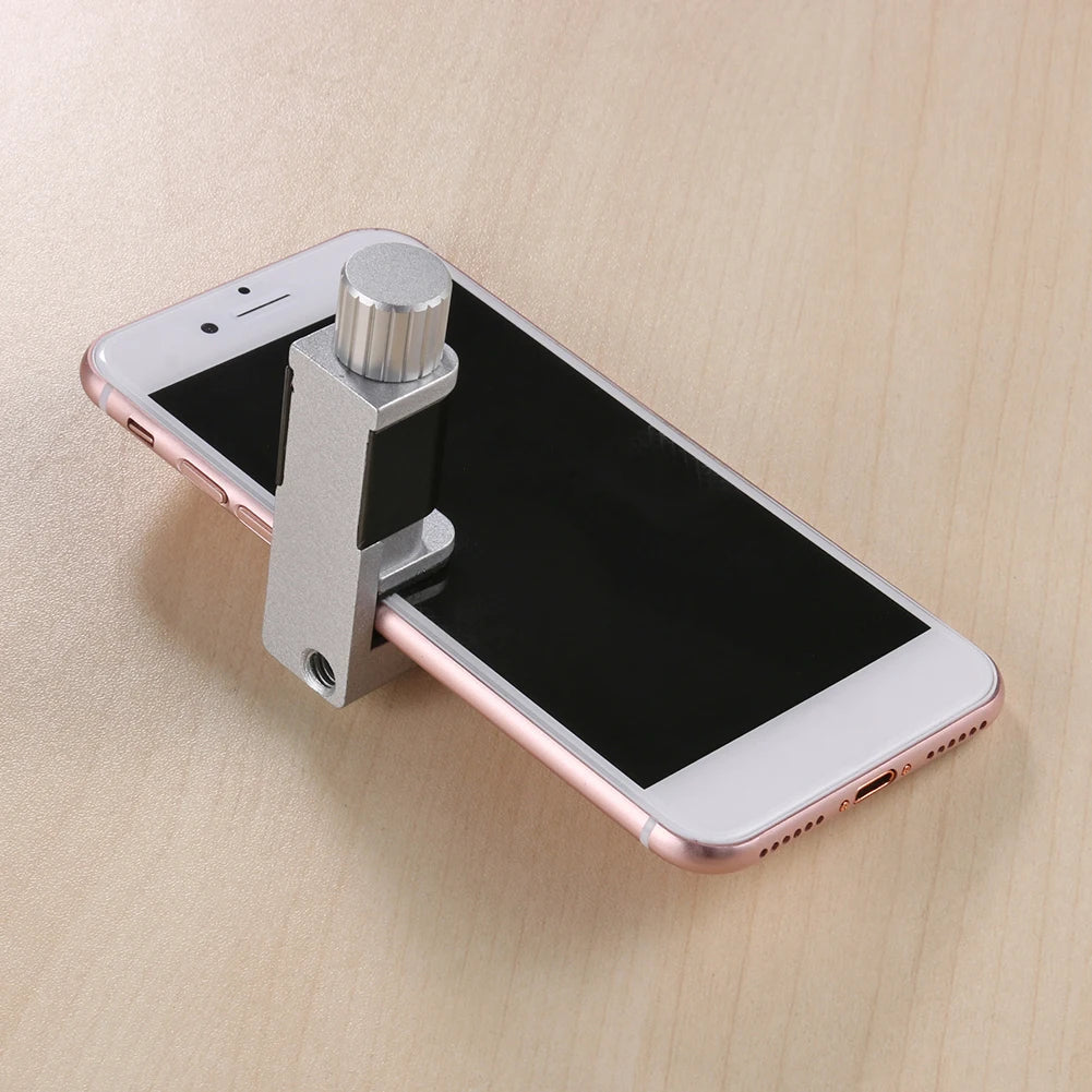 Clips universales de aleación de aluminio para teléfono móvil, accesorio de sujeción de pantalla LCD, abrazaderas para Smartphone, 1-8 piezas