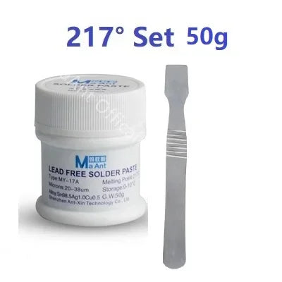 MaAnt Lead-free BGA No Clean Solder Paste Maintenance Soldering Tin For iPhone Repair 138 158 183 199 217 Environmental Protect