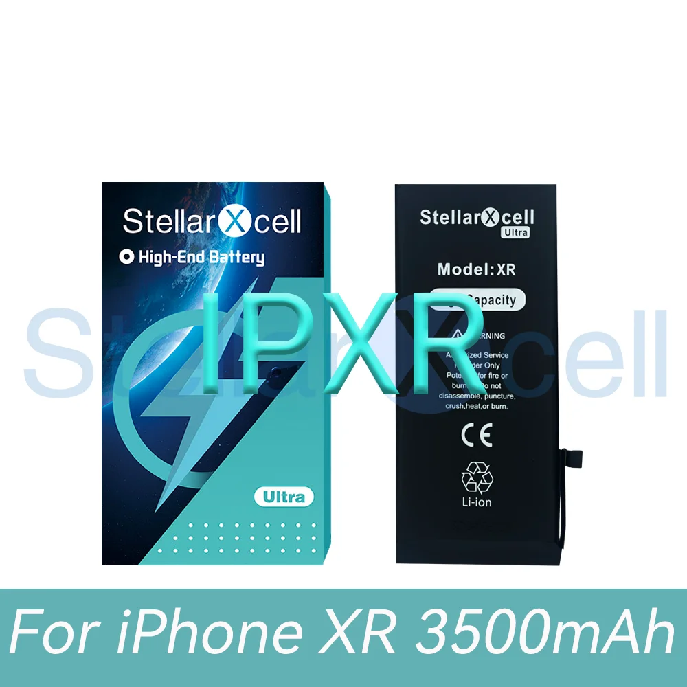 StellarXcell Ultra Battery For iPhone battery 7 8 Plus 11 12 Mini 13 Pro MAX X XS XR 14 ProMax 12Pro Replacement Lithium battery