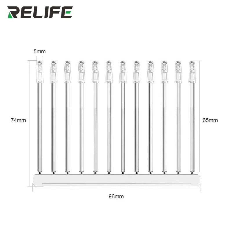 RELIFE RL-094 48PCS Camera Lens Cleaner Stick Synthetic Resin Gel Stick for Mobile Phone Camera Lens All-round Safe Cleaning Too