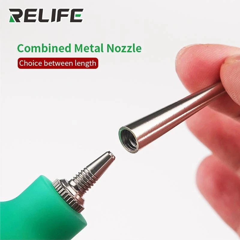 Relife RL-043A 2 In 1 Phone Repair Dust Cleaner Air Blower Ball Dust Cleaning Pen for Phone PCB PC Keyboard Camera Lens Cleaning