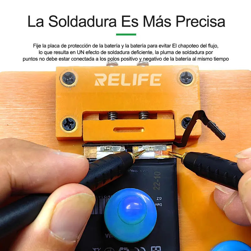 RELIFE-Batería de atracción magnética de RL-936WD, accesorio de soldadura por puntos para baterías de iPhone, herramientas de soporte de soldadura por puntos