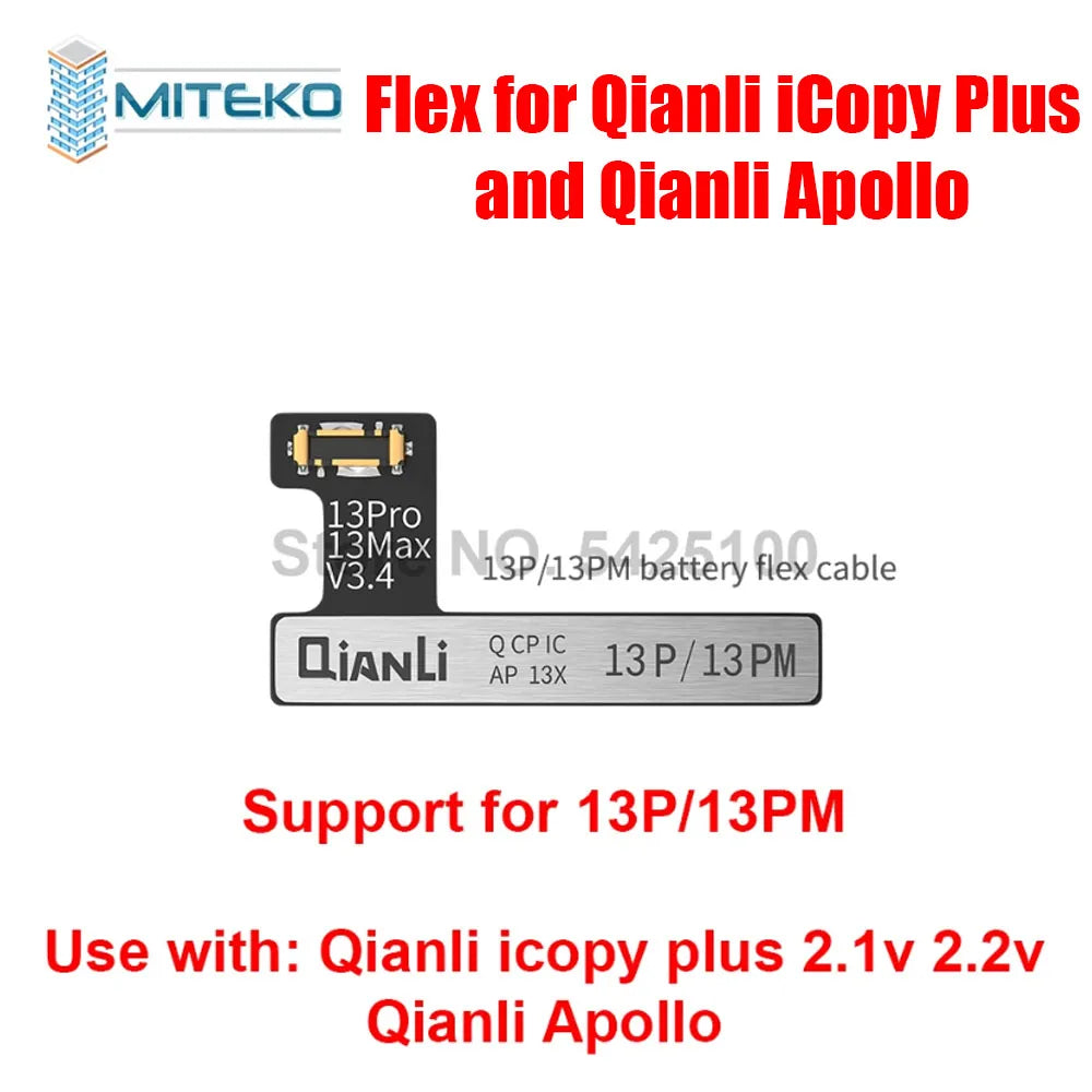 Qianli iCopy Plus 2,3 v 2025 Placa de prueba de batería para 7 8 8P X XR XSMAX 11PM 12 LCD vibrador transferencia programador EEPROM